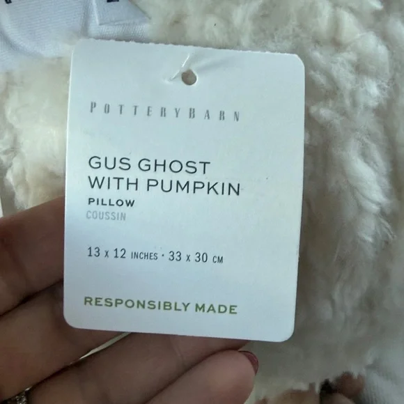 Pottery Barn Gus the Ghost Pillow